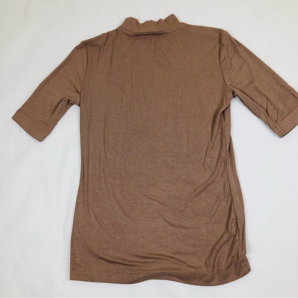 NWT Truth Women's Short Sleeve Tan Top Sz XS (T1) - Picture 6 of 6